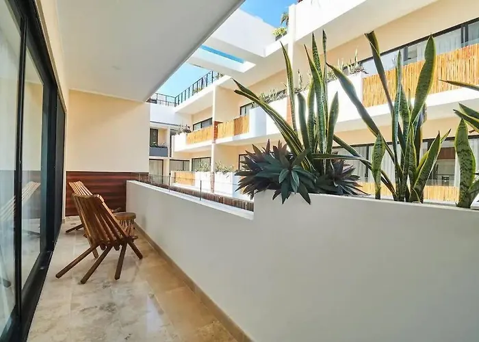 2 Bedroom With Rooftop Pool And Gym Apartamento Tulum